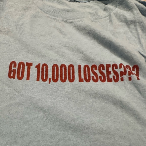PHILADELPHIA PHILLIES 10,000 losses Shirt - Picture 1 of 5
